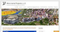 Desktop Screenshot of microaerialprojects.com